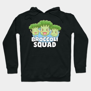 Kawaii Broccoli Cute Anime Squad Hoodie